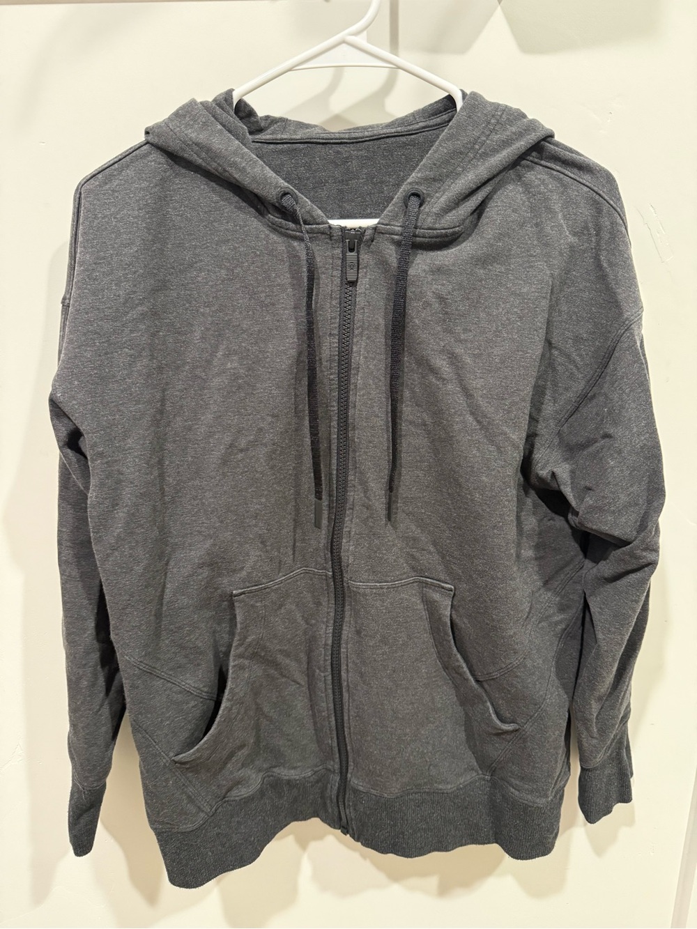 Lululemon Women’s Zip Hoodie Sweatshirt - Charcoal Gray
